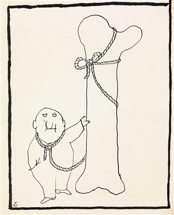 (ADVERTISING) TOMI UNGERER. Group of 5 Illustrations.
